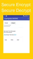Cryptography Tool [AES256/CBC/ Screenshot 4