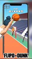 برنامه‌نما Dunk Flip io : FlipDunk io Games 2K19 عکس از صفحه