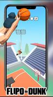 Dunk Flip io : FlipDunk io Games 2K19 ポスター