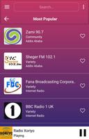 A2Z Ethiopia FM Radio capture d'écran 3