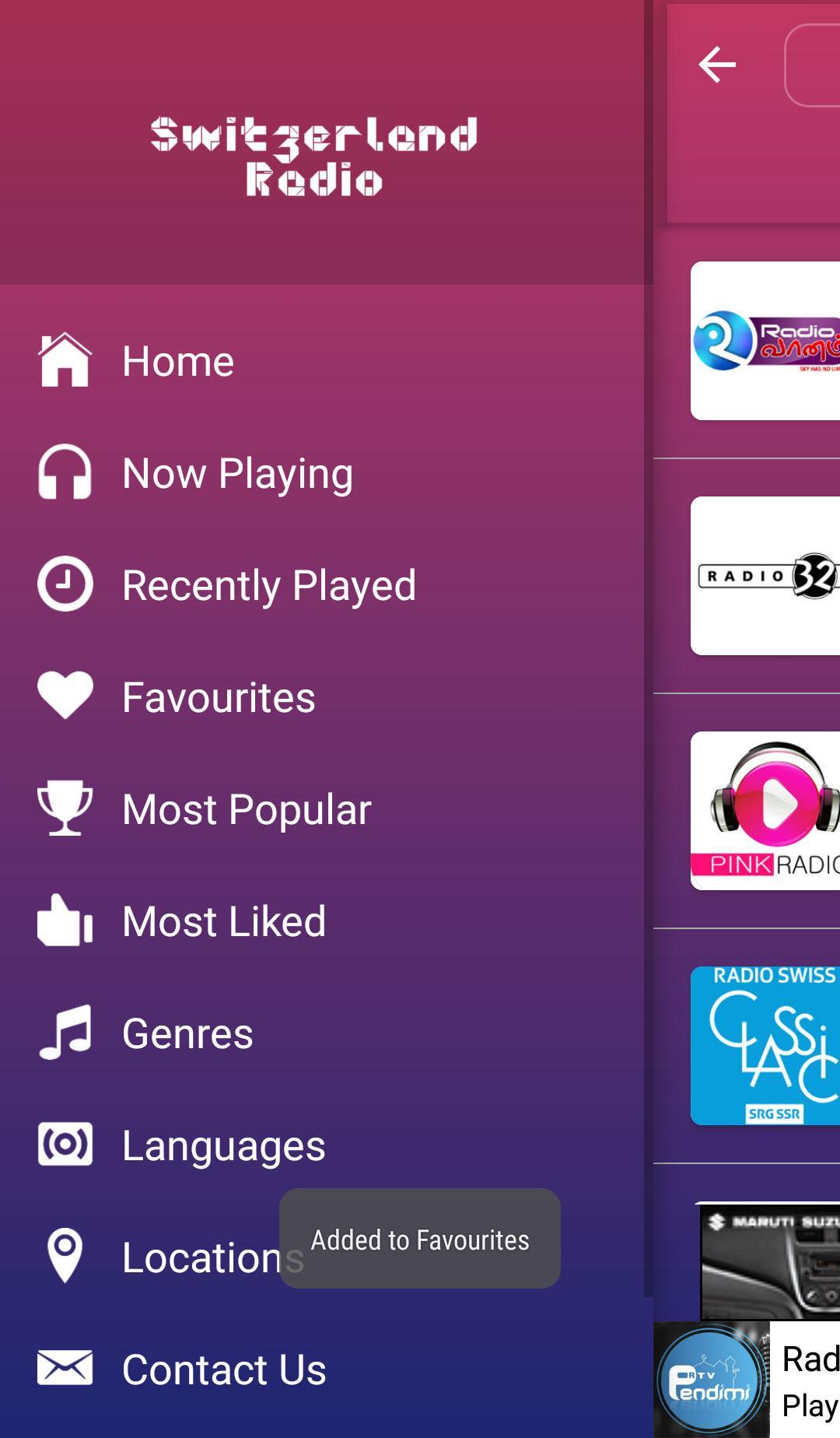 A2Z Switzerland FM Radio for Android - APK Download