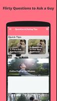 Flirty Questions to Ask a Guy with Dating Secrets تصوير الشاشة 1