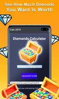 Diamonds 💎 Calculator For Free Fire 2019 स्क्रीनशॉट 2