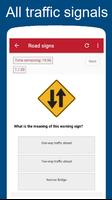 Practice driving test Florida poster