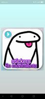 Flork stickers poster