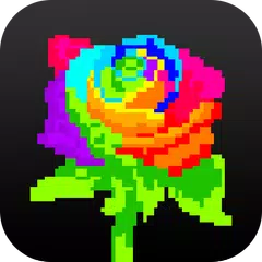 Flower Color By Number: Pixel Art Flower APK download