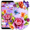 Colorful Shiny Flower Theme APK