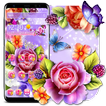 Colorful Shiny Flower Theme