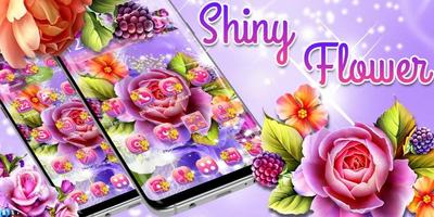 Colorful Shiny Flower Theme screenshot 3