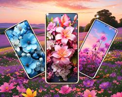 Flower wallpapers live 4K plakat