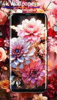 Flower wallpapers live 4K syot layar 1