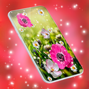 Pink Flower Live Wallpaper APK