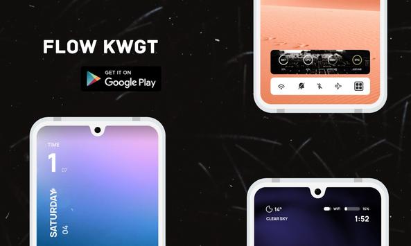 Flow KWGT 海报