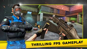 FPS Police Gun Game: Crime War স্ক্রিনশট 1