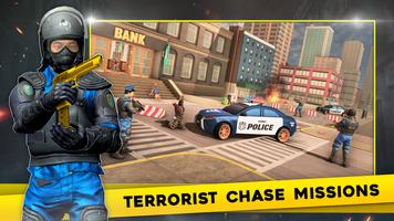 警察の射撃FPSゲーム: バトルロワイヤル警察ゲーム スクリーンショット 3