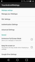 YourAndroidWebApp Poster