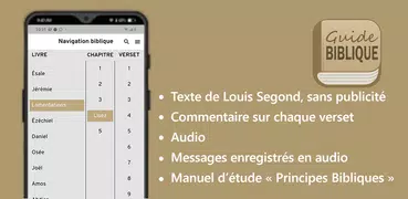 Guide Biblique texte, commenta