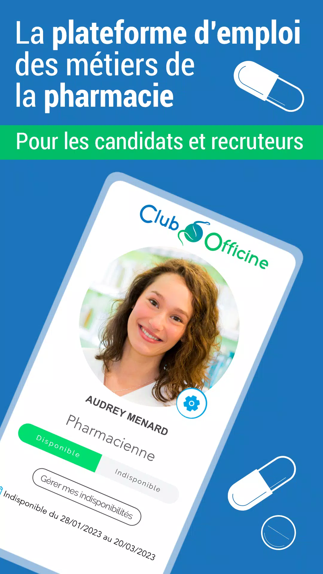 Club Officine Emploi pharmacie – Apps no Google Play