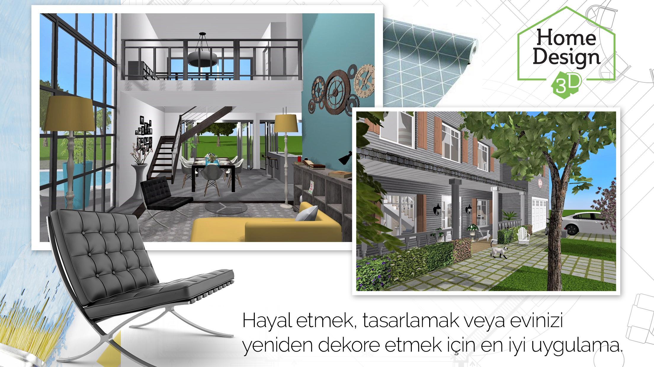 Android için Home Design 3D APK'yı İndir