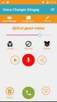 Voice Changer - Prank calls پوسٹر