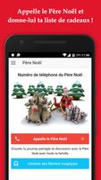 Père Noël Numéro de téléphone poster