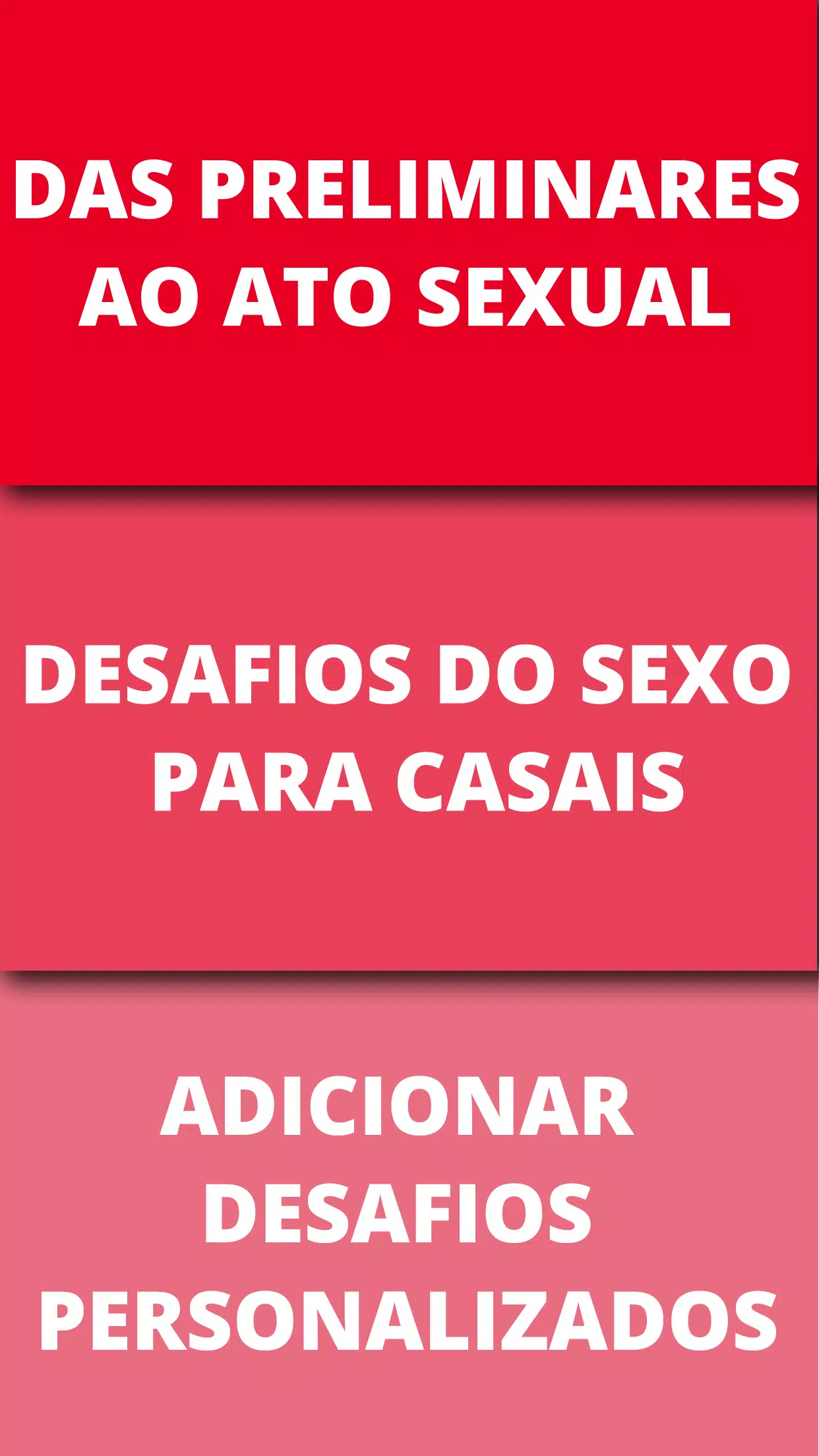 Jogo do Sexo para Casais: aplicativo promete melhorar seu