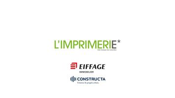 L'imprimerie الملصق