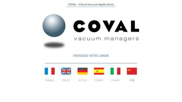 COVAL - Virtual Vacuum App ポスター