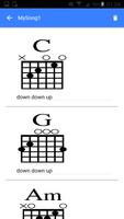 Guitar Chords Memo poster