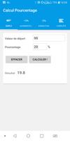 Calcul Pourcentage Affiche