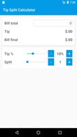 Tip Split Calculator ポスター