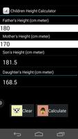Children Height Calculator स्क्रीनशॉट 1