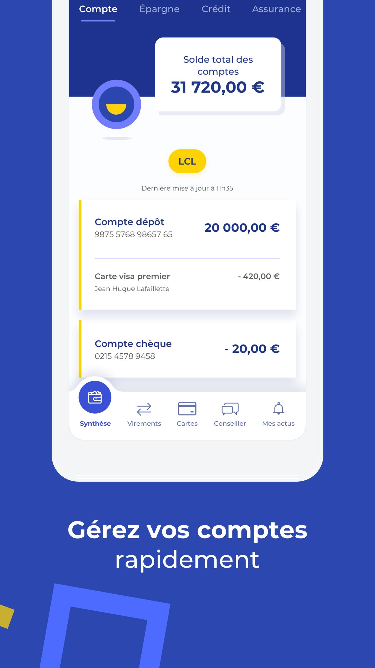 Mes Comptes - LCL APK for Android Download