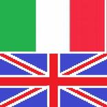 Learning Italian with vocabulary translations