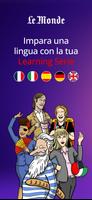 Poster Le Monde: Impara una lingua