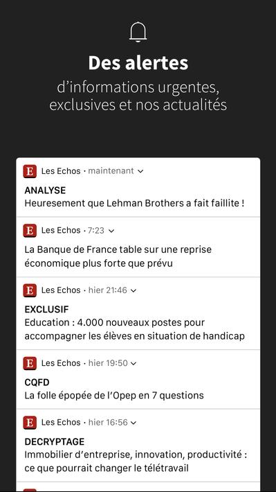 Les Echos, l'actualité éco screenshot 4