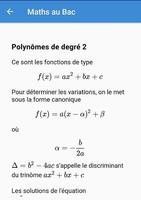Maths au Bac capture d'écran 3