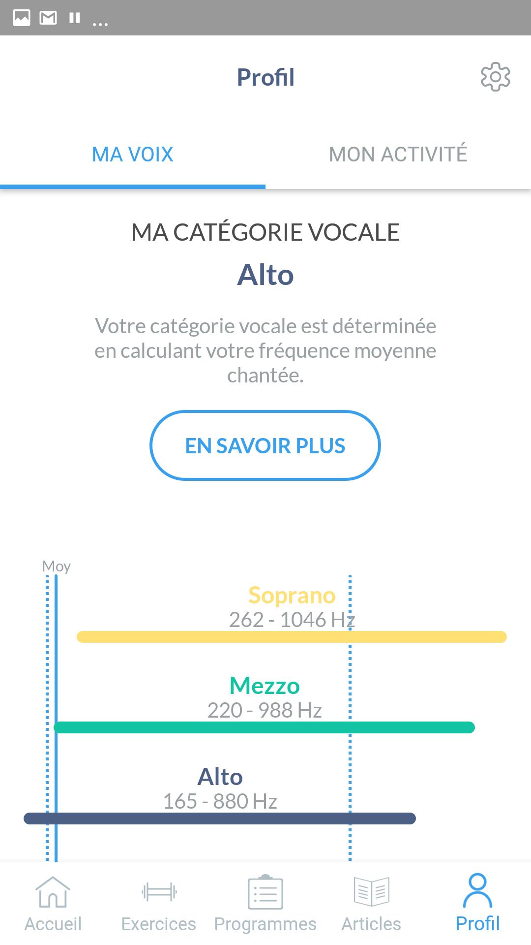 Vocal'iz – Coach vocal pour Android - TÃ©lÃ©chargez l'APK - 