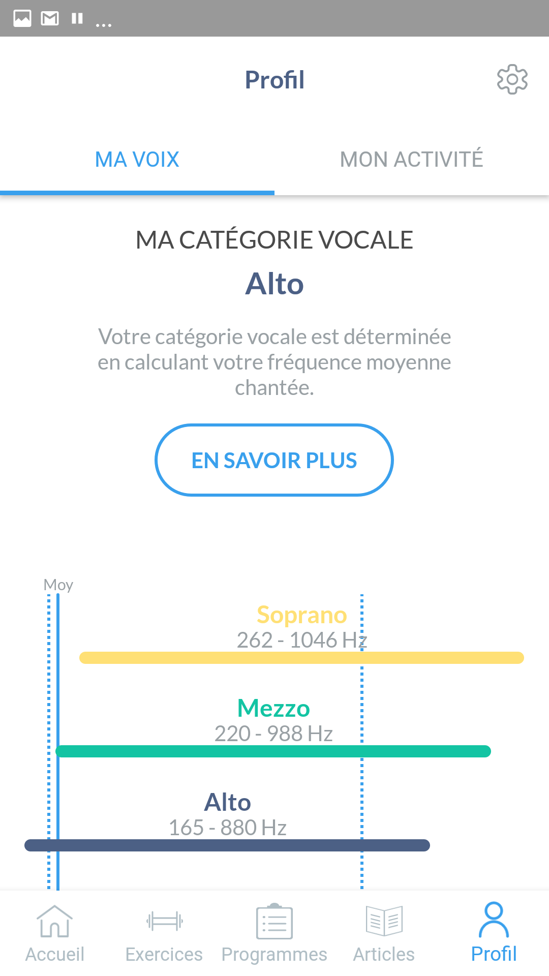 Vocal'iz – Coach vocal pour Android - TÃ©lÃ©chargez l'APK - 