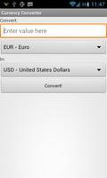 Currency Converter ポスター