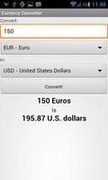 Currency Converter captura de pantalla 2