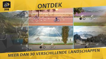 Tour de France 2018 - Officieel fiets racing spel-poster