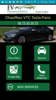 Chauffeur VTC Tesla – EV Premium Drive Affiche