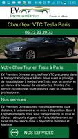 Chauffeur VTC Tesla – EV Premium Drive capture d'écran 2