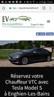 Chauffeur VTC Tesla – EV Premium Drive capture d'écran 3