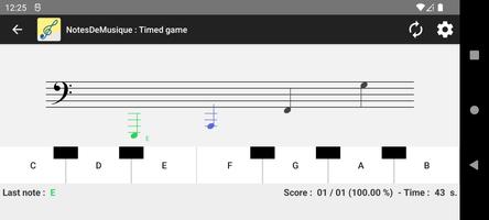 NotesDeMusique スクリーンショット 1