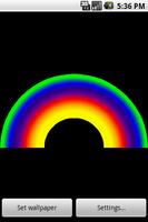 Rainbow LWP simple screenshot 1