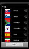 برنامه‌نما Cube Flags LWP عکس از صفحه