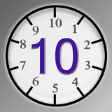 Base 10 clock 아이콘