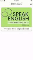 Speak English with ESLPod.com plakat
